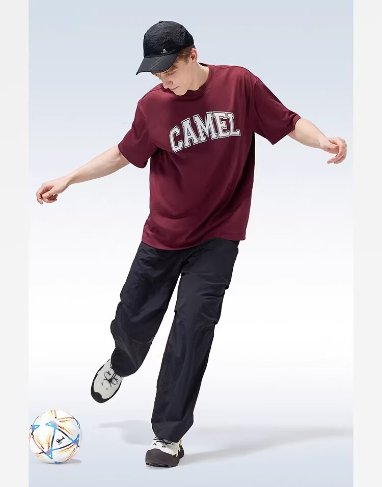 CAMEL [Wang Junkai's Choice] Outdoor Quick-Dry Pants, Spring And Summer Cool Breathable Sun Protection Wide-Leg Trousers, Hiking Paratrooper Pants 20