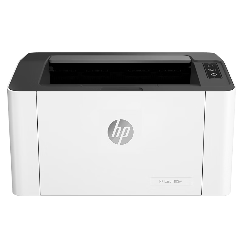 HP Laser 103w Wireless A4 Monochrome Laser Printer Single Function Compact Office Home Student Mobile Printing