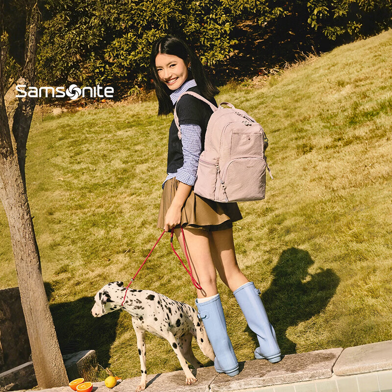 Samsonite Women's Backpack Outdoor Casual Urban Commuter School Bag NY6 Blue New Arrival Back-to-School Gift