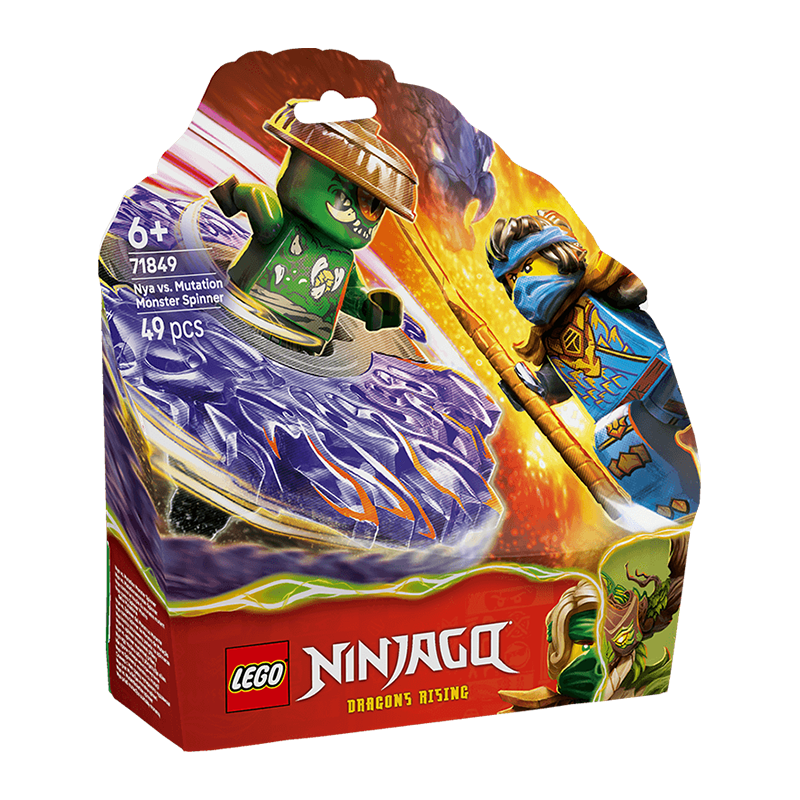 LEGO Ninjago 71849 Nya vs Monster Spinner Boys Kids Toy Gift New Year Decoration Building Blocks