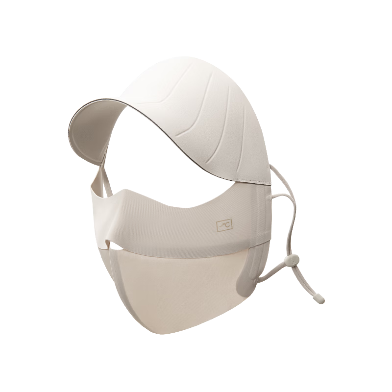 Jiao Nei Liang Pi 502UV Women's Sunscreen Mask with Brim Full Face Protective Shield UV Protection Sunshade Face Bikini New Model