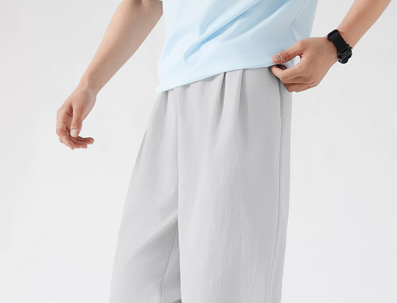 PEAK Summer Outdoor Men's Water-Repellent Sports Yamamoto Breathable Sun-Protective Outdoor Curved Pants Women's DF362090 28