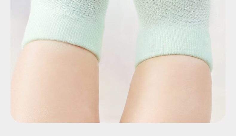 Babycare Children's Socks Spring Summer Newborn Baby Fountain Short Socks Butter Mousse 2XL 1