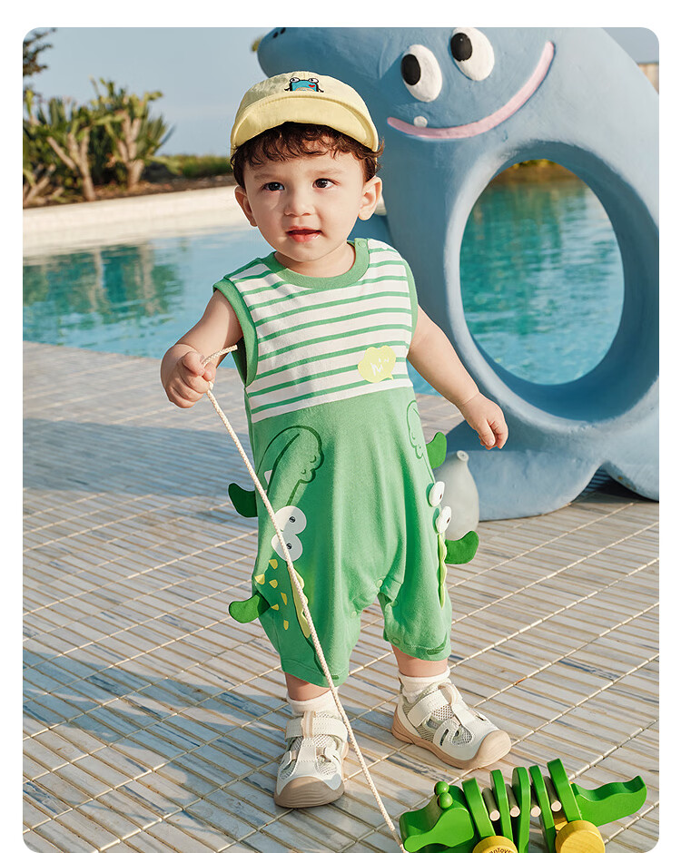 BALABALA Children's Clothing, Baby Romper, Newborn Onesie, Outdoor Baby Clothes, 2026 New Summer Style, Cute Animal Desig 19
