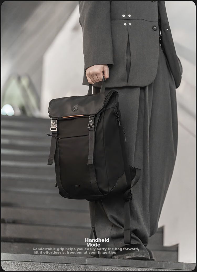 GYXX Lingyun 2 Men's Business Large Capacity Backpack Commuter Laptop Bag Lightweight Stylish 21
