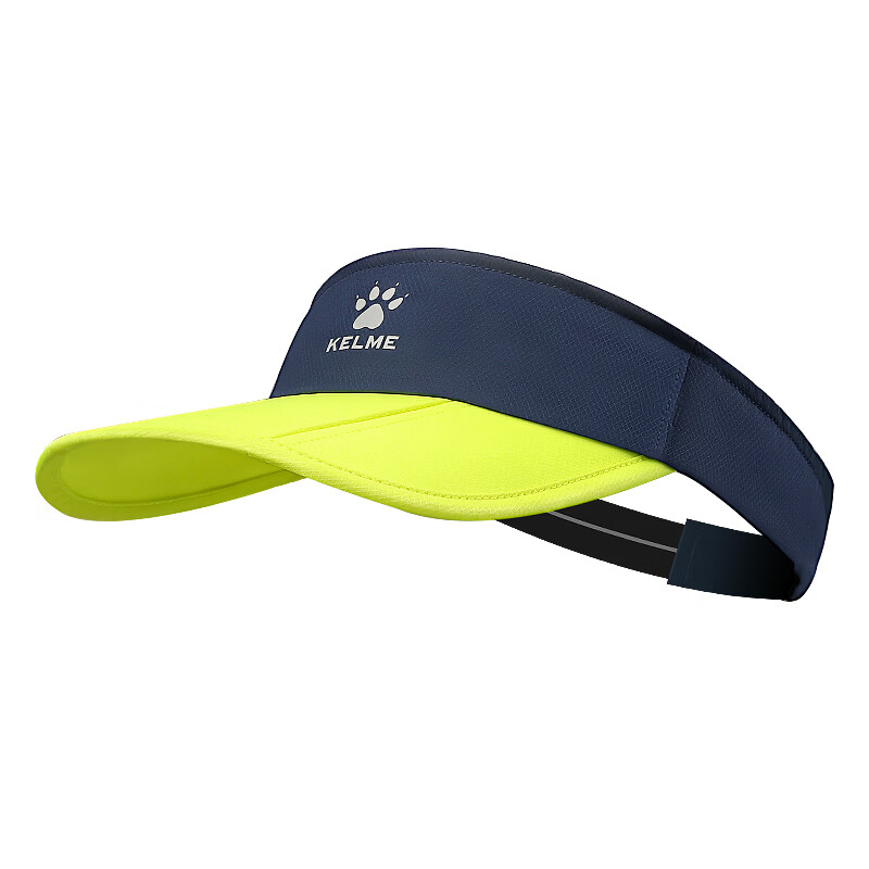 KELME Summer Sun Protection Foldable Open-Top Hat Unisex Tennis Running Outdoor Mountaineering Quick-Dry Casual Cap