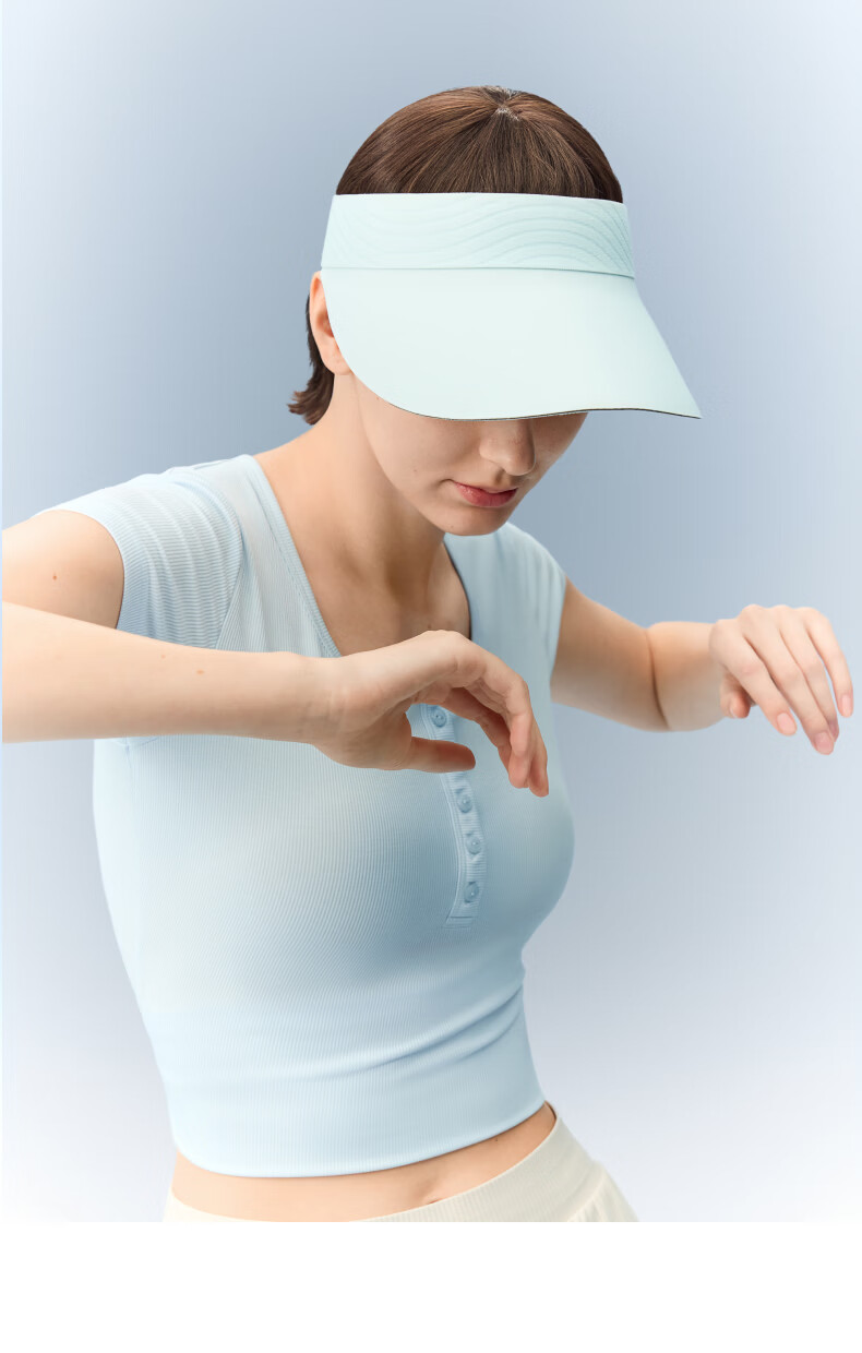 Jiao Nei Liang Pi 501UV Air Unisex Sun Protection Outdoor Sports Open-Top Hat Heat-Shield Quick-Dry Running Sunshade Cap 6