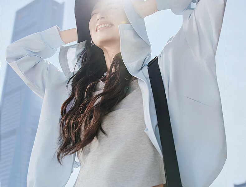 Meilicheng Hou Minghao Same Style Cool and Breathable Sunscreen Jacket for Women UV Protection Slim Fit Antibacterial Coat FS001 12