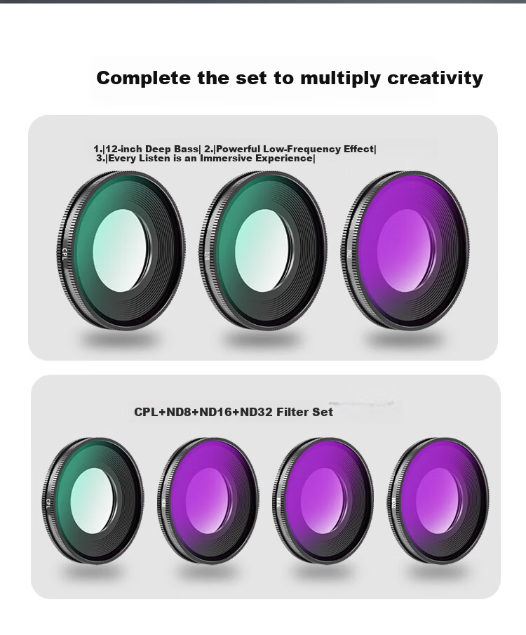 Earlymen Compatible Insta360 Go Ultra UV Filter Sports Camera Outdoor Cycling Lens Protective Anti-Scratch Cover 3
