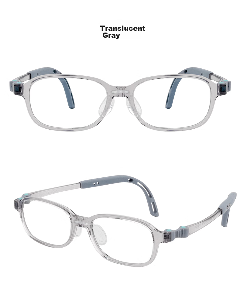 VGO Kids Anti-Radiation Blue Light Blocking Glasses Unisex Non-Prescription Computer Protective Eyewear MM113 Transparent Blue 10