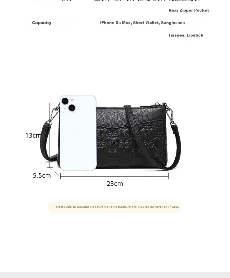 Millies Leather Women's Crossbody Bag Luxury Shoulder Bag Mom Bag Birthday Gift for Girlfriend Wife 7