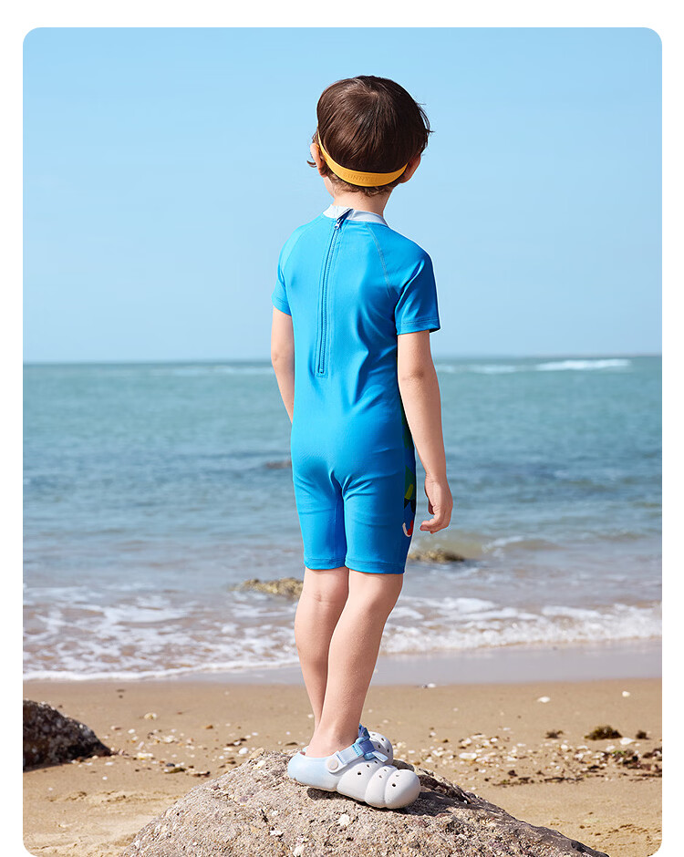 Balabala Kids Swimwear Boys Girls Baby 2026 Summer New Two-Piece Sunscreen Chlorine-Resistant Cartoon Swimsuit Set 41