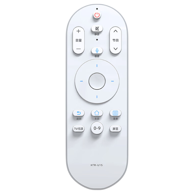 Accoona Compatible with Haier TV Smart Voice Remote Control HTR-U15 Universal for U15A, U15M, U15L Moka Intelligent Voice LCD Remote Control Panel