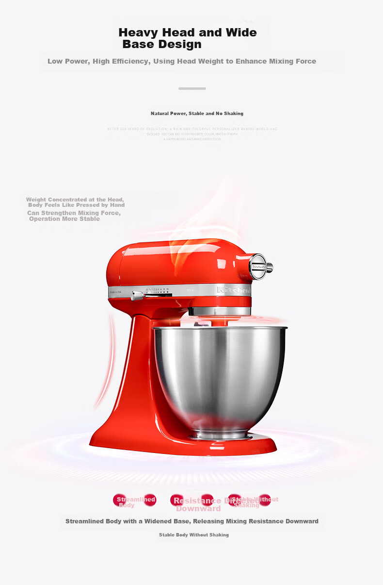 KitchenAid 3.5QT Artisan Mini Stand Mixer Matte Black 5KSM3311XCBM 10
