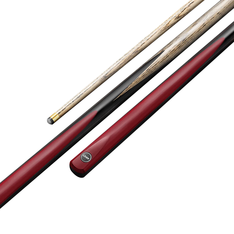 LIVEX Chixia Pool Cue, 10mm Small Tip, Snooker Cue, Black 8 Chinese Black Eight, 16-Color Billiard Cue