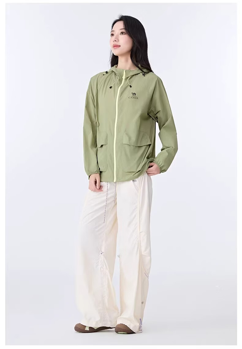 Camel Muguang ZERO Women's Outdoor Sun Protection Jacket 2026 Spring New Water-Repellent Breathable Sunproof Coat Unisex 20