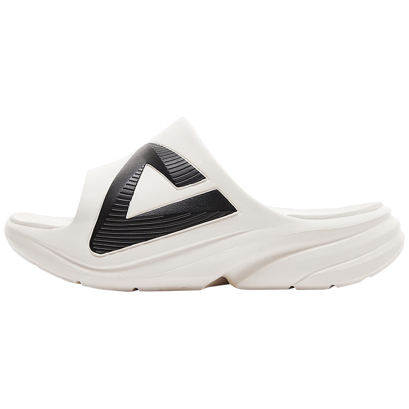 PEAK Taiji Post-Match Recovery Soothing Slippers Summer Men's Breathable Sports Sandals Thick Sole Creek Walking Slides ET263571L