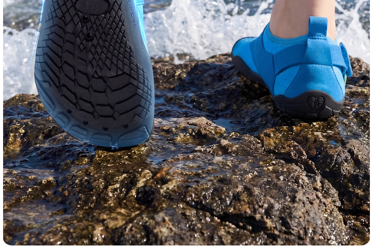 361° Beach Shoes Unisex Sand-Resistant Quick-Dry Water Shoes Anti-Slip Fishing Shoes for Youth 5