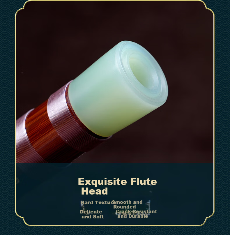 Dong Xuehua 8885 Lingsheng Professional Bamboo Flute Full Section CEFG/D Key Stage Performance Bamboo Flute Made from Aged Bamboo 10