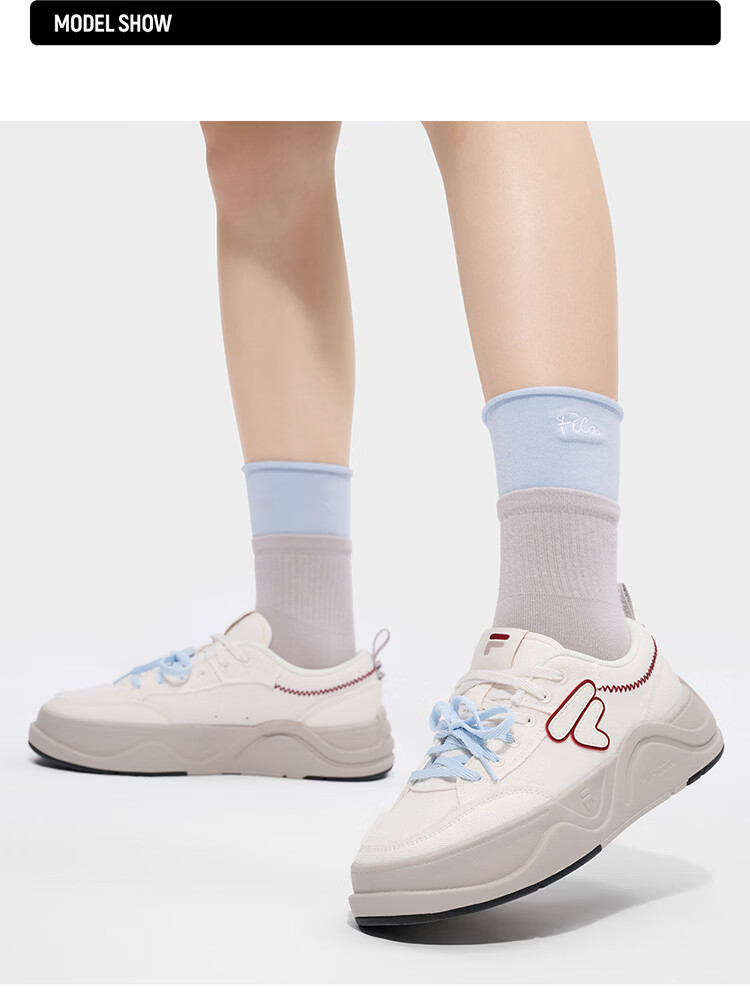 FILA Official Trendy Brand 50-50 DX II Canvas Shoes 2026 Summer Casual Versatile Sneakers 35