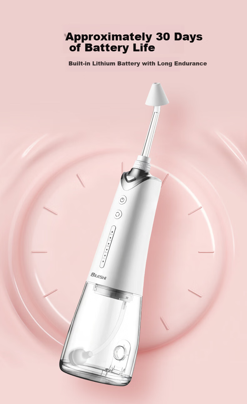 BILESHI Electric Oral Irrigator and Nasal Washer for Adults and Children, Sinusitis Relief Nasal Spray, Home Nasal Cleaner, Nasal Congestion Relief Device, Gift for Men and Women Valentine's Day 15