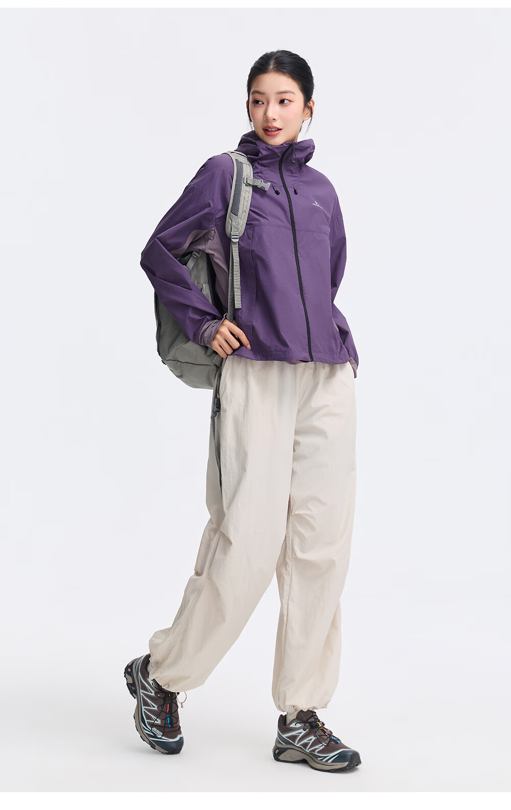 Toread Yang Chaoyue Star Butterfly Women's Outdoor Sun Protection Jacket Spring Summer Lightweight Breathable Hiking Sports Sunproof Skin Jacket 16