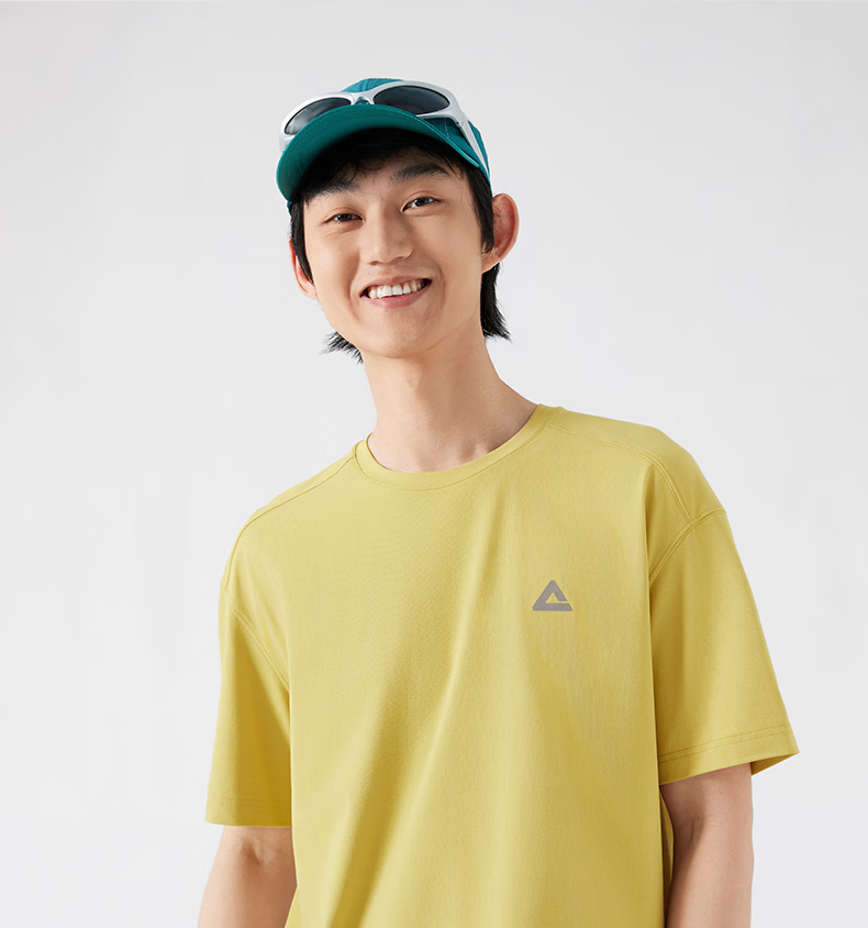 Peak Quick-Dry Short Sleeve Men's Summer Loose Breathable Commuter Casual T-Shirt Outdoor Sports Running Top Women DF662150 13