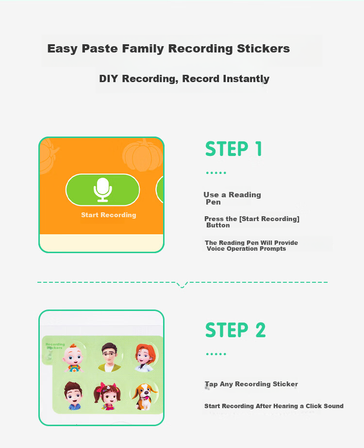 BabyBus Jojo Jelly Sticker Book for Kids Ages 3-4 Educational Toy DIY Washable Handcraft Painting Birthday New Year Gift 9