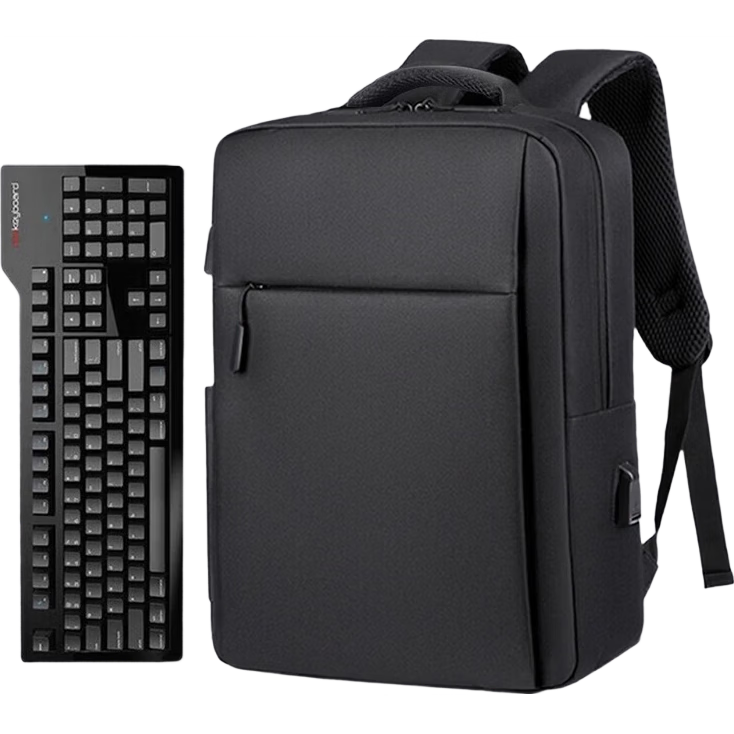 LOHAS Travel Laptop Backpack 17.3 Inch Business Large Capacity Shockproof Backpack for Men Adult Office Trip