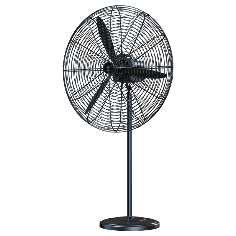 DIAMOND Industrial Fan [One-Key Oscillation] High-Power Copper Wire Bull Horn Fan Large Industrial Floor Fan for Workshop Factory Commercial Use LX
