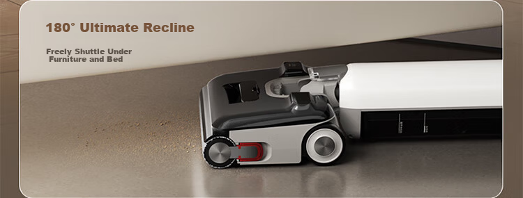 Midea S50Lite Odorless Floor Washer and Vacuum Cleaner, Automatic Cleaning, High Suction, Lightweight Ultra-thin Flat Lying Floor Mopping Machine 11