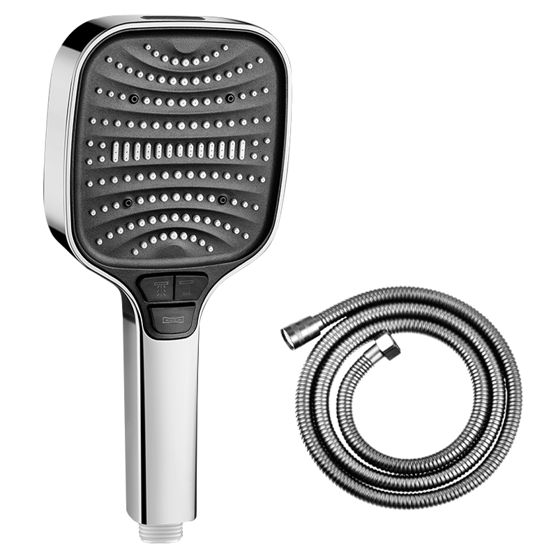 JROR [Germany] Shower Head Set with Hose High Pressure Large Water Flow Bathroom Shower Kit