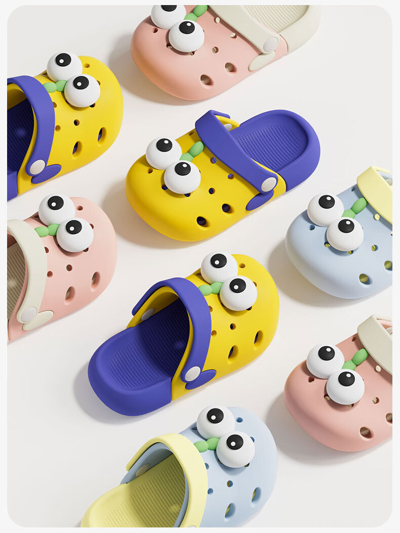 Pig Daddy Kids Slippers Boys Summer Girls Indoor Non-Slip Soft Sole Bath Shoes Pink Size 14 4
