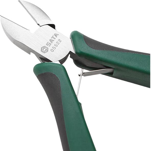 SATA Mini Diagonal Cutting Pliers 5", Small Electrician's Diagonal Pliers, Side Cutting Pliers 05522