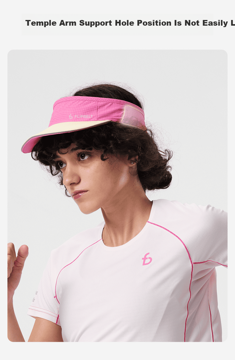 Feibit Racing Open-Top Cap Running Baseball Hat Summer Sun Protection Pink One Size 8