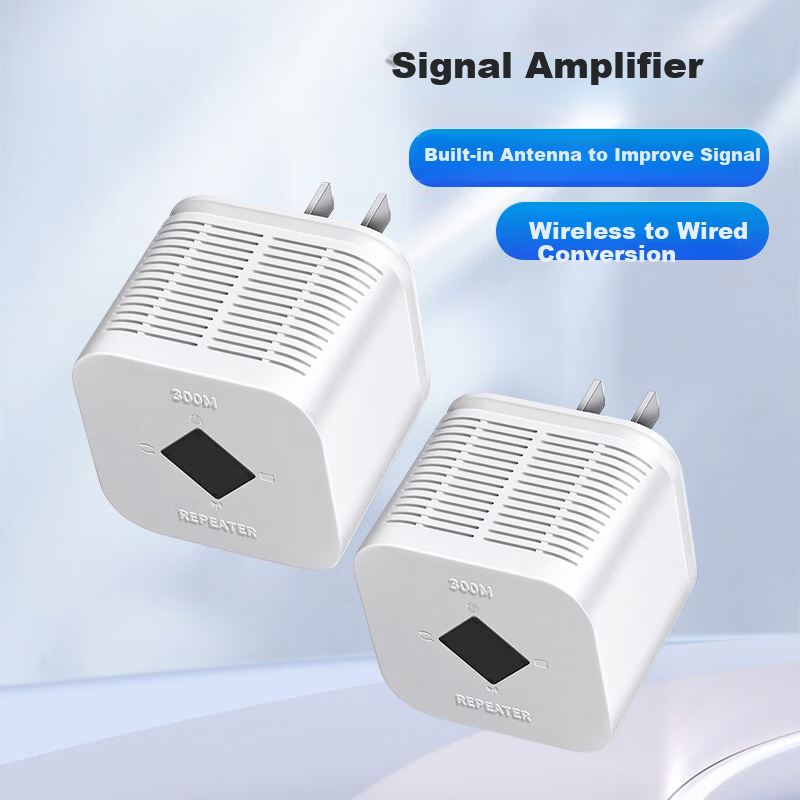 DOREWIN 300M WiFi Signal Amplifier Wireless to Wired Network Adapter Mobile Signal Booster Extender Repeater AP 3-in-1
