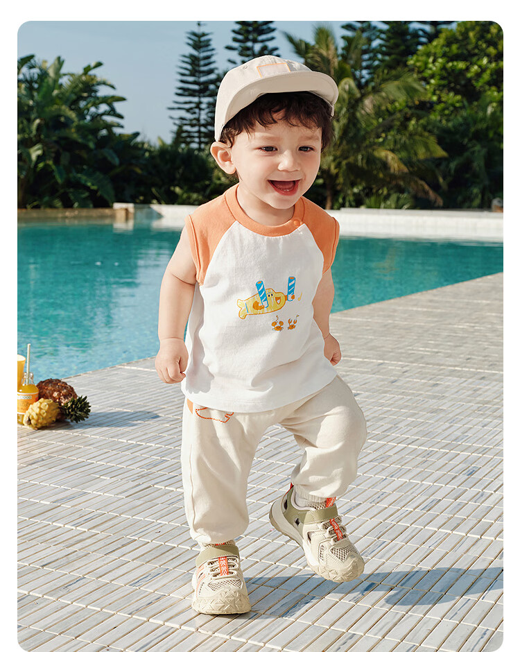Balabala Kids Pants Boys Girls 2026 New Spring Autumn Baby Warm Casual Sports Cartoon Trendy Pants 36