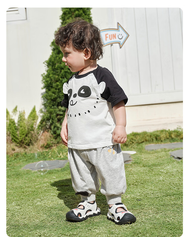 Balabala Kids Pants Boys Girls 2026 New Spring Autumn Baby Warm Casual Sports Cartoon Trendy Pants 23