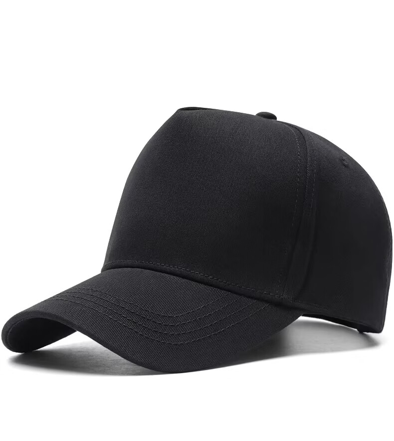 Miiow Men's Summer Deep High-Top Hat Casual Black Baseball Cap Sunshade Duckbill Hat 18