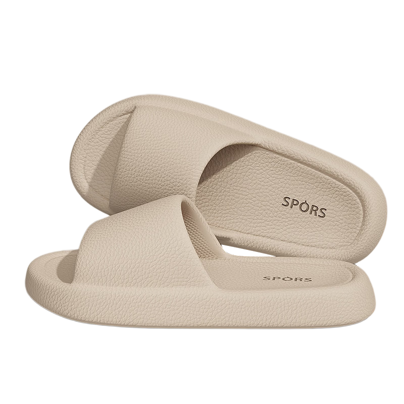 Ganmai Men's Summer Indoor Home Bathroom Non-Slip Thick Sole Slippers Pink Size 36-37