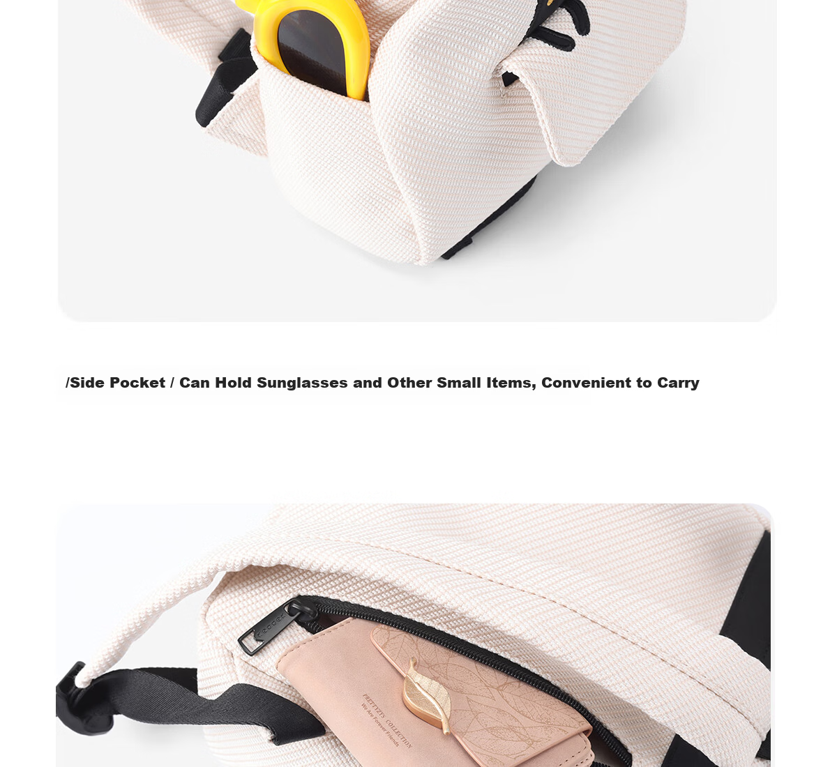 NOXXON 2025 New Korean Style Ins Small Niche Travel Backpack Lightweight Commuter Shoulder Bag 17