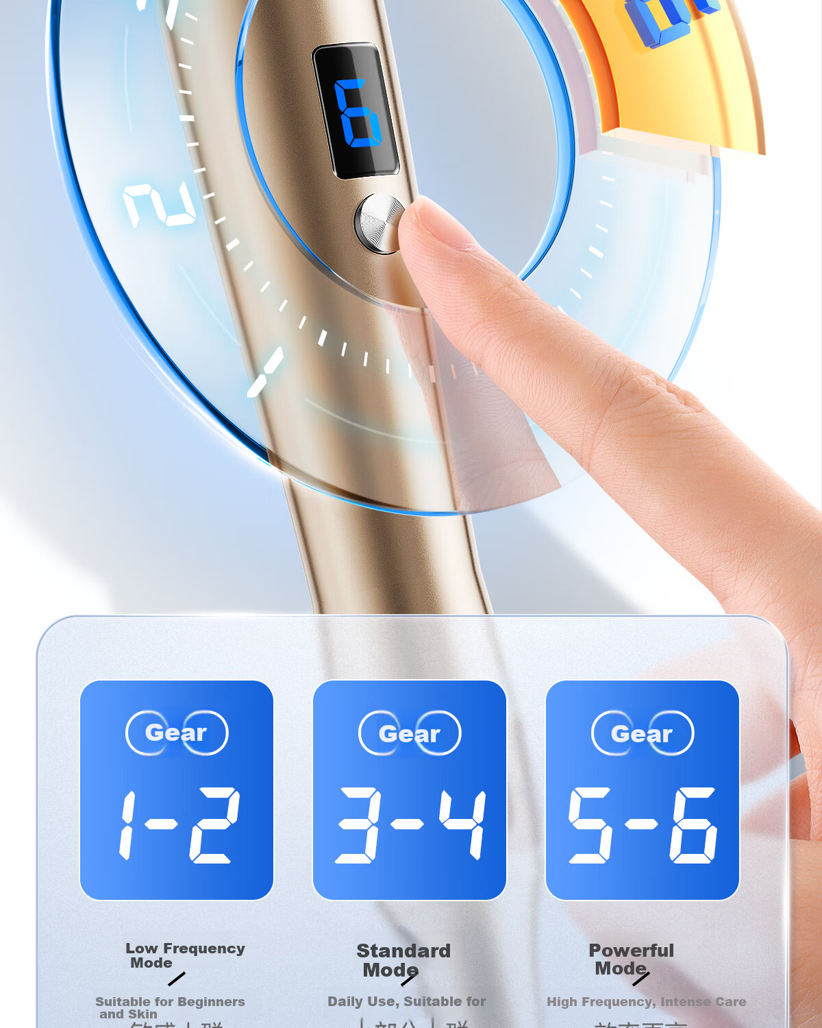 KDAY Electric Microcrystal Needle Scalp Hair Growth Infusion Serum Roller Minoxidil Applicator Beauty Salon Mesoderm MTS 11