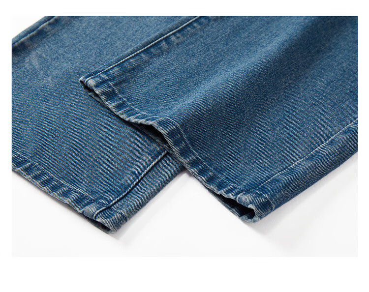 MT Walking Comfort Spring Cloud Soft Cotton Vintage Loose Straight High Waist Slim Fit Premium Women's Jeans 9