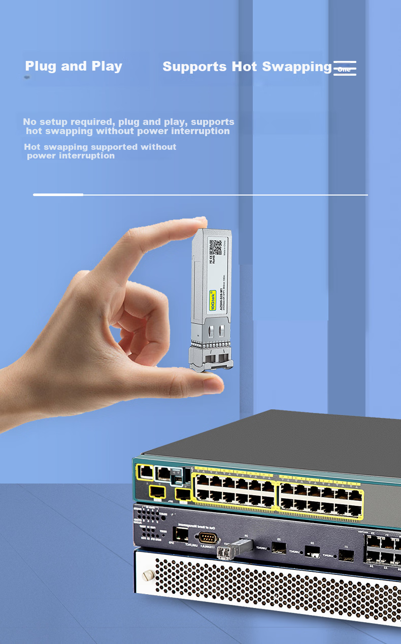 Wanzhaotongguangdian 25G Network Card, SFP28 Copper Cable, DAC Cable, MCP2M00-A003, 3 Meters, Compatible with Huawei 3