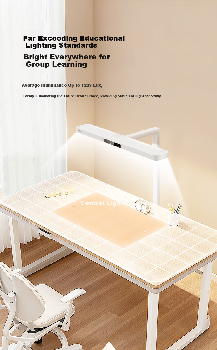 BULL Eye Protection Small Desk Lamp Full Spectrum Anti-Glare Rest Reminder Children's Study Table Clamp Pro Yang Mi Edition 15