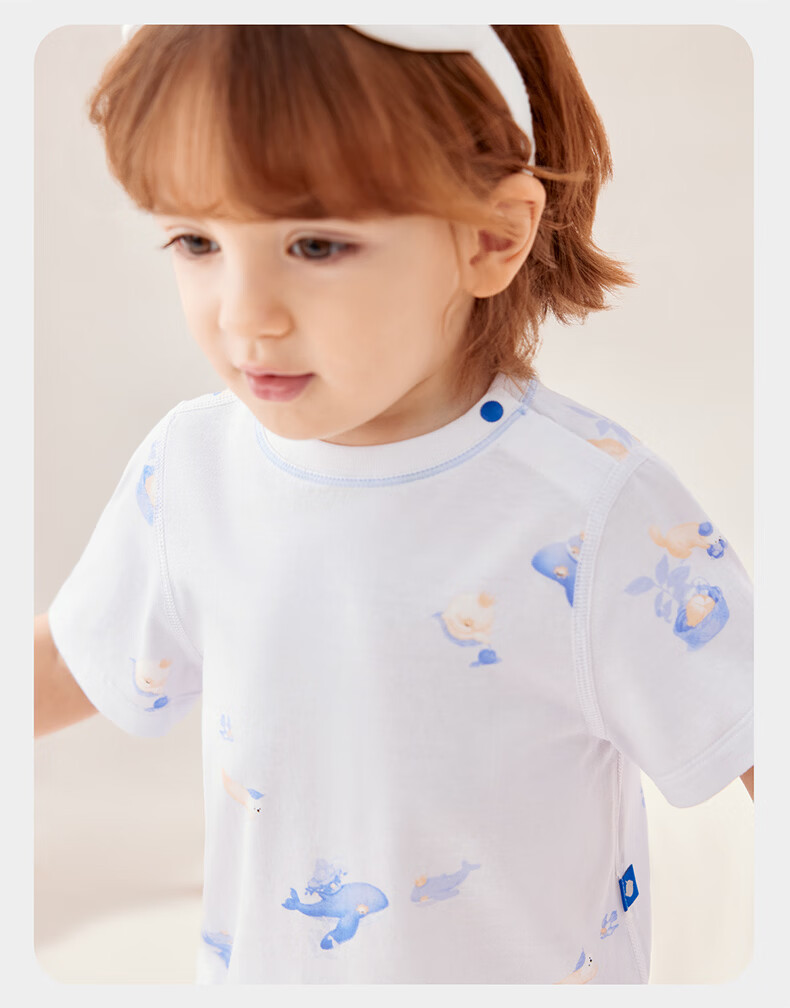 Babycare Soft Short Sleeve Long Pants Homewear Baby Set Children's Pajamas Modal Clothing Little Koala 90 28