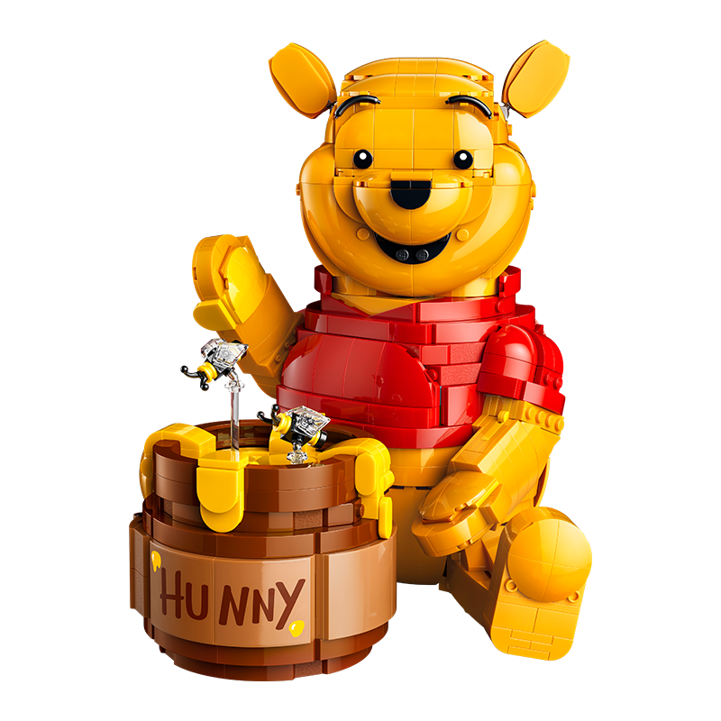 LEGO Disney 43300 Winnie the Pooh Building Blocks Girl Toy Birthday Gift for Girlfriend Home Decor Figurine