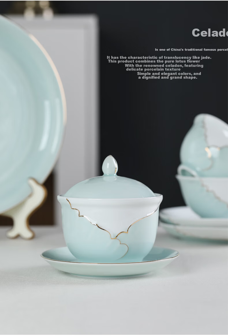 MULTIPOTENT Soup Spoon Small Rice Spoon Yi He Underglaze Color Retro Blue and White Round Bottom Set of 6 Spoons 2