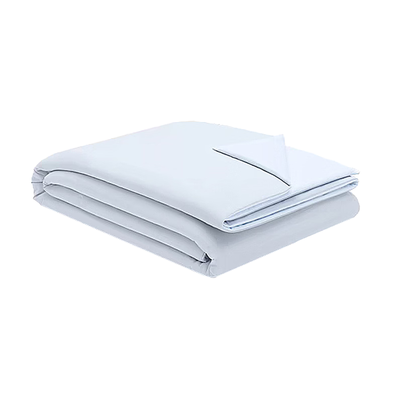 MUJI Class A Temperature-Controlled Ice Silk Summer Quilt Air Conditioning Blanket Double-Sided Cooling 150x200cm Single Quilt Core Sky Gray