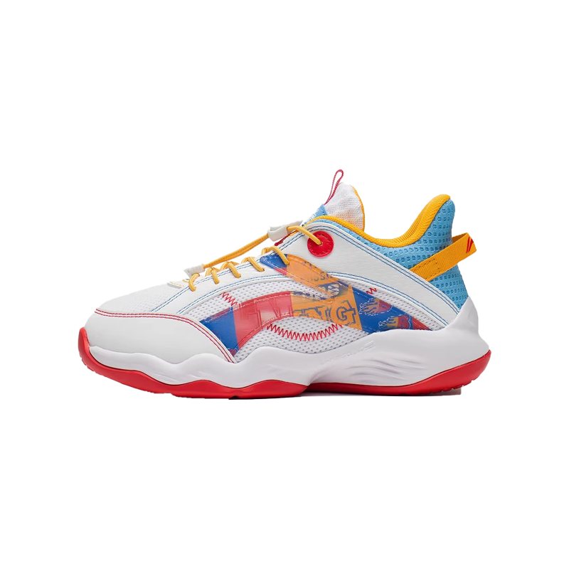 LI-NING Pioneer Spirit Basketball Shoes Kids Boys Girls Spring 2026 New Shock Absorption Rebound Lightweight Comfortable Youth Sports Shoes